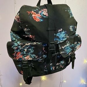 Herschel Floral Backpack 🌸 (small/medium size)